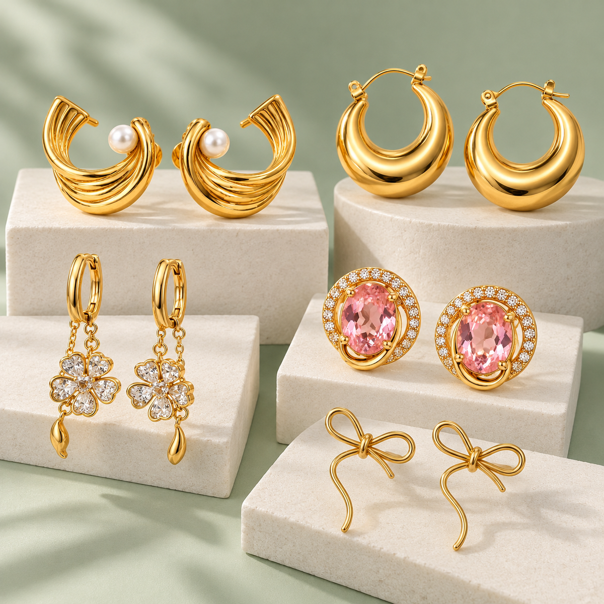 Earrings Gift Combo – Set of 5